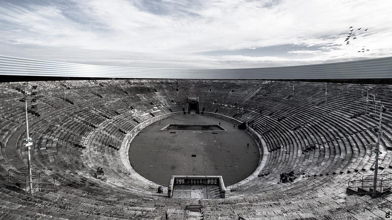 copertura arena di verona